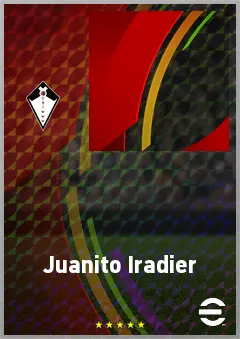 Juanito Iradier eFootball 2026 player card, 54 OVR CB
