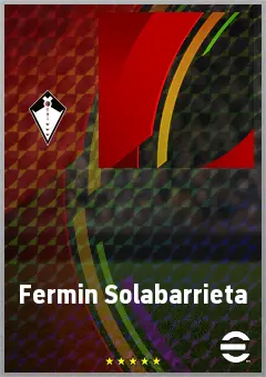 Fermin Solabarrieta eFootball 2026 player card, 56 OVR RB