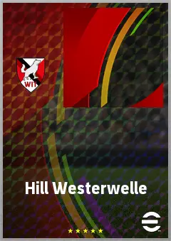 Hill Westerwelle eFootball 2026 player card, 60 OVR DMF