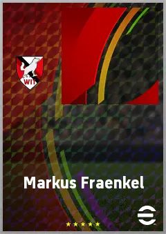 Markus Fraenkel eFootball 2026 player card, 54 OVR CB
