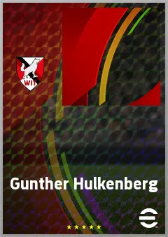 Gunther Hulkenberg eFootball 2026 player card, 55 OVR CF