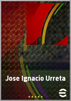 Jose Ignacio Urreta eFootball 2026 player card, 57 OVR RMF