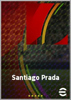 Santiago Prada eFootball 2026 player card, 58 OVR CMF