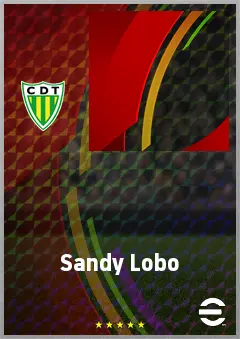 Sandy Lobo eFootball 2026 player card, 60 OVR DMF