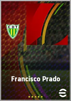 Francisco Prado eFootball 2026 player card, 54 OVR GK