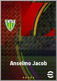 Anselmo Jacob eFootball 2026 player card, 54 OVR CB