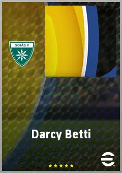 Darcy Betti eFootball 2026 player card, 53 OVR CB