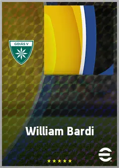 William Bardi eFootball 2026 player card, 55 OVR SS