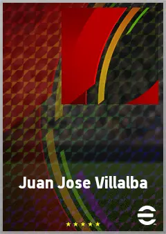 Juan Jose Villalba eFootball 2026 player card, 55 OVR SS