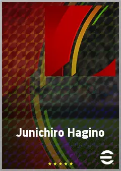 Hagino Junichiro eFootball 2026 player card, 57 OVR AMF