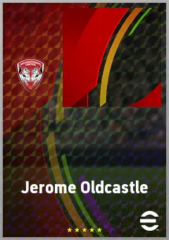 Jerome Oldcastle eFootball 2026 player card, 54 OVR CB