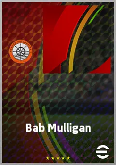 Bab Mulligan eFootball 2026 player card, 55 OVR GK