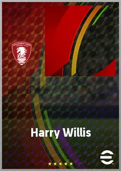 Harry Willis eFootball 2026 player card, 55 OVR GK