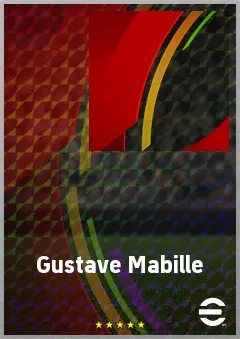 Gustave Mabille eFootball 2026 player card, 75 OVR CB