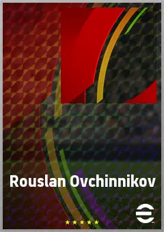 Rouslan Ovchinnikov eFootball 2026 player card, 75 OVR CF