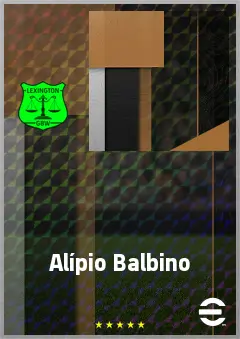 Alípio Balbino eFootball 2026 player card, 68 OVR AMF