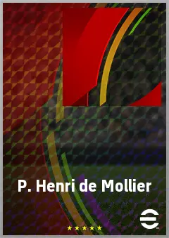P. Henri de Mollier eFootball 2026 player card, 69 OVR LWF