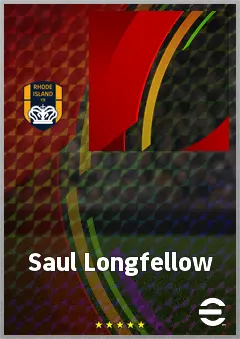 Saul Longfellow eFootball 2026 player card, 69 OVR CB
