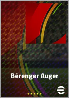 Bérenger Auger eFootball 2026 player card, 69 OVR DMF