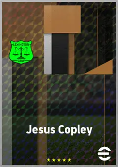 Jesus Copley eFootball 2026 player card, 70 OVR GK