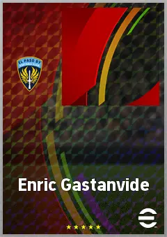 Enric Gastanvide eFootball 2026 player card, 70 OVR CB