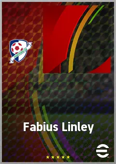 Fabius Linley eFootball 2026 player card, 69 OVR CF