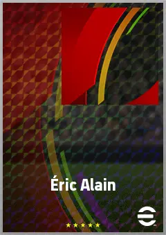 Éric Alain eFootball 2026 player card, 72 OVR CB
