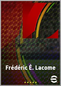 Frédéric É. Lacome eFootball 2026 player card, 72 OVR LWF