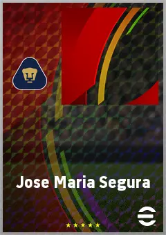 Jose Maria Segura eFootball 2026 player card, 73 OVR CF