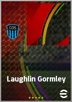 Laughlin Gormley eFootball 2026 player card, 67 OVR DMF