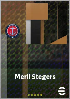Meril Stegers eFootball 2026 player card, 70 OVR CB