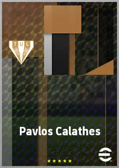 Pavlos Calathes eFootball 2026 player card, 70 OVR GK