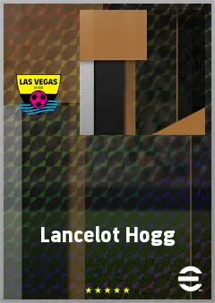 Lancelot Hogg eFootball 2026 player card, 65 OVR LB