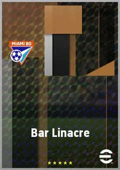 Bar Linacre eFootball 2026 player card, 68 OVR CB