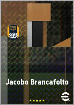 Jacobo Brancafolto eFootball 2026 player card, 69 OVR RB
