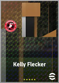 Kelly Flecker eFootball 2026 player card, 68 OVR LB