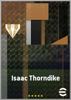 Isaac Thorndike eFootball 2026 player card, 65 OVR RB