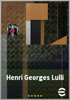 Henri Georges Lulli eFootball 2026 player card, 69 OVR CB