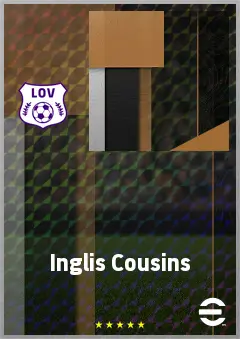 Inglis Cousins eFootball 2026 player card, 71 OVR CB