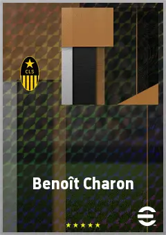 Benoît Charon eFootball 2026 player card, 68 OVR AMF