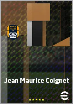 Jean Maurice Coignet eFootball 2026 player card, 68 OVR CMF