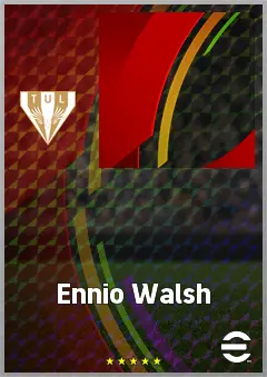 Ennio Walsh eFootball 2026 player card, 69 OVR AMF
