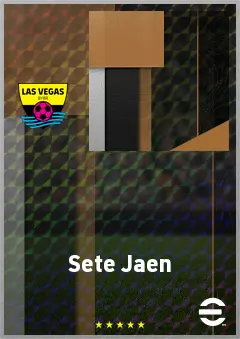 Sete Jaen eFootball 2026 player card, 71 OVR CB