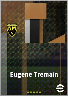 Eugene Tremain eFootball 2026 player card, 70 OVR LMF