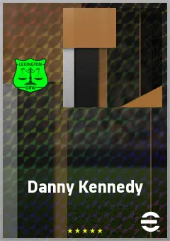 Danny Kennedy eFootball 2026 player card, 69 OVR AMF