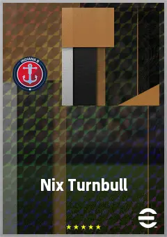 Nix Turnbull eFootball 2026 player card, 69 OVR CMF