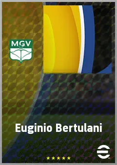 Euginio Bertulani eFootball 2026 player card, 56 OVR CF