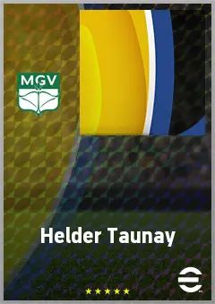 Helder Taunay eFootball 2026 player card, 57 OVR RMF