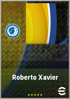 Roberto Xavier eFootball 2026 player card, 55 OVR CF