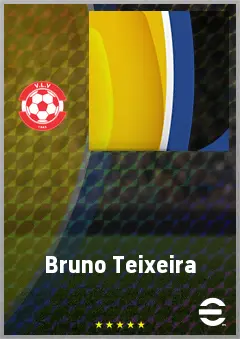 Bruno Teixeira eFootball 2026 player card, 54 OVR CB